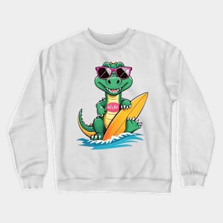 Croc Surfer Crewneck Sweatshirt